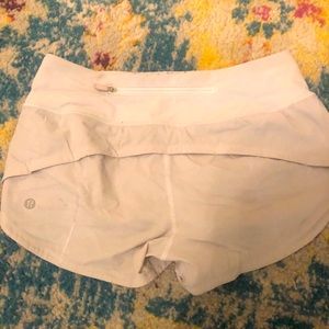 White LULU LEMON shorts!!!